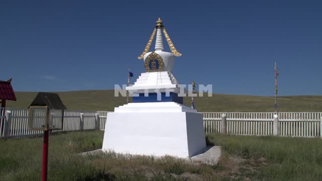 Buddhist stupa Russia, Buryatia, Siberia, Asia, Buddhism, Buddhist temple, stupa, religion, temple,...