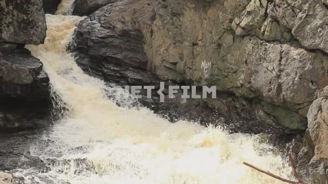 Gadelsha Waterfall, current Waterfall, water, rifts, splashes, stones, boulders, rocks, nature