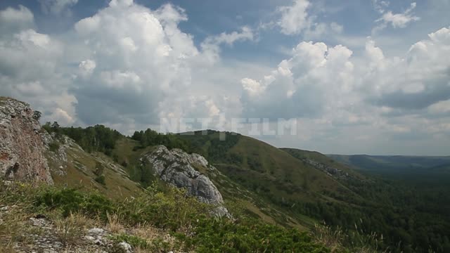 The Mountains Of The Southern Urals the mountains of the southern Urals, the nature Park...