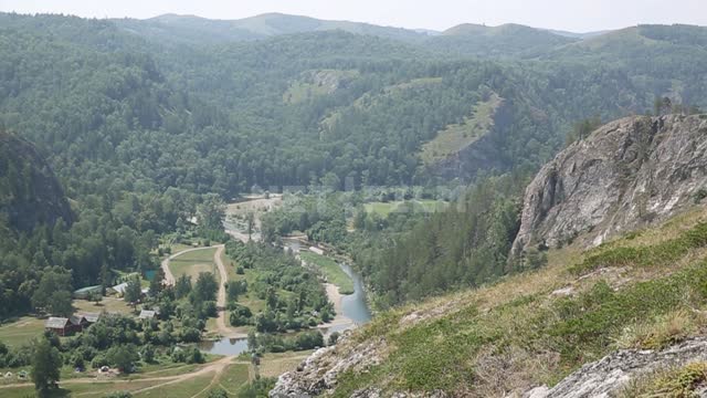 Natural Park "Muradymovsky gorge" the mountains of the southern Urals, the nature Park