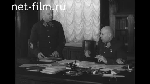 Footage Marshal S. K. Timoshenko. (1940 - 1941)