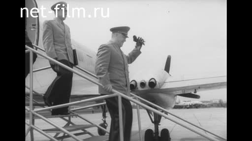 Footage A meeting of European countries to achieve peace and security in Europe. (1955)