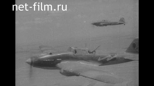Footage The battles on the Belgorod direction. (1943)