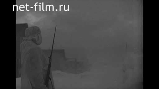 Footage Winter on the front. (1942)