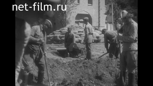 Footage Maikop and Grozny. (1942)