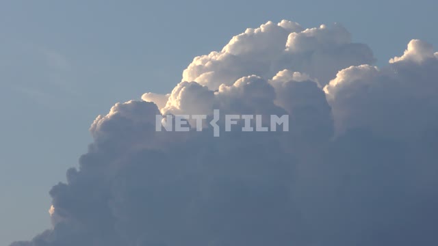 Beautiful moving cloud on a Sunny day Sky, cloud, weather, climate, cloud, nature, atmosphere