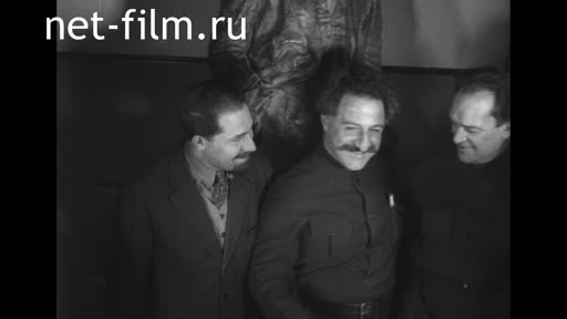 Footage Leaders of the party and government of the USSR. (1929)