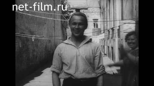 Footage Moscow types. (1926)