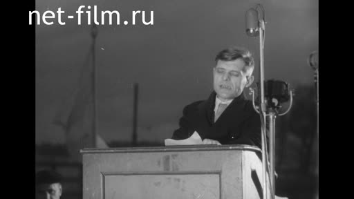 An excerpt from the newsreel "the Leningrad newsreel No. 31". (1947)