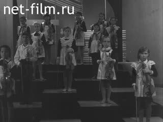 Film Children's choir of the Palace of pioneers.Alisha.Head Of Lukyanova. (1966)