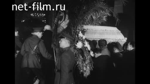 Сюжеты Материалы по фильму "Прощание с вождем" (фрагменты). (1953)