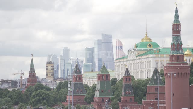 Вид на Кремль и Большой Кремлевский дворец Кремль, Большой Кремлевский дворец, Беклемишевская...
