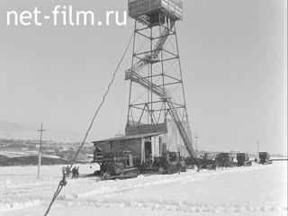 Footage Bagmanov tower installation team. (1966)