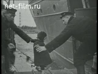 Footage Besieged Leningrad.. (1941 - 1945)