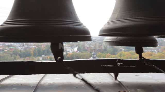 Trinity-St. Sergius Lavra, the bells are ringing Trinity-Sergius Lavra, landmark, bell tower,...