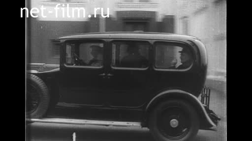 Footage P. Laval in Moscow. (1935)
