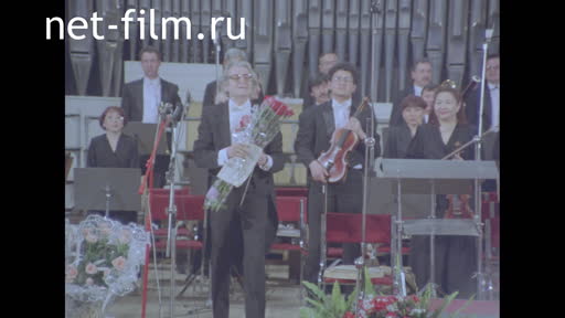 Footage Fuat Mansurov's 70th anniversary. (1998)