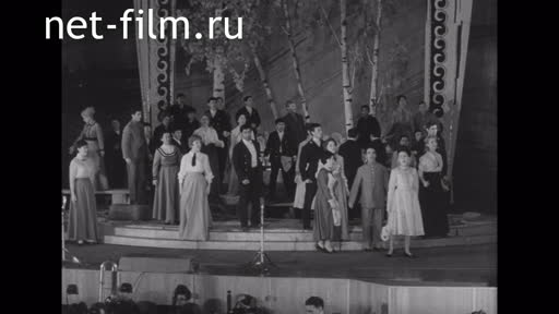 Footage opera " the ulyanovsk brothers". (1970)