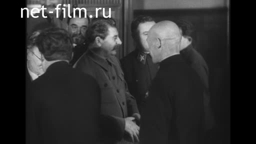 Сюжеты Награждение стахановцев в Кремле. (1936)