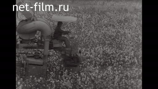 Footage Materials on the film " Belaya Strada". (1981)