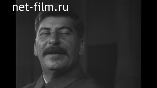 Stalin on the day of the 50th anniversary. (1929)