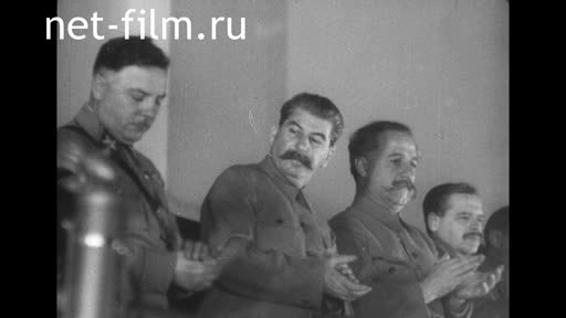 Footage Extraordinary XVII-th Congress of Soviets of the RSFSR. (1937)