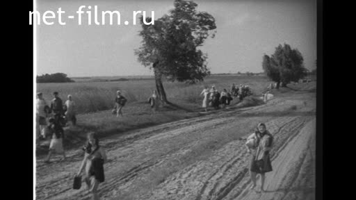 Footage Construction of defensive fortifications. (1941 - 1942)