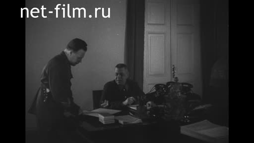 Footage Marshal Shaposhnikov. (1942)