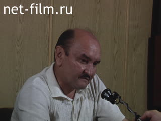 Footage Vice-rector of KSU for Academic Affairs Usmanov. (1990)
