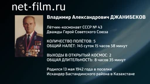 Film Encyclopedia of astronauts.Janibekov. (2016)