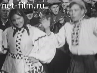 Footage Festive events in the USSR. (1935 - 1936)