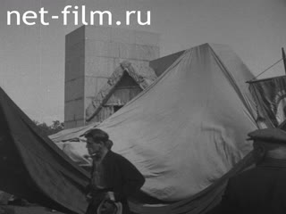 Footage Открытие мемориала в честь В.И. Ленина в Разливе. (1928)