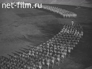 Парад физкультурников Ленинграда. (1931)