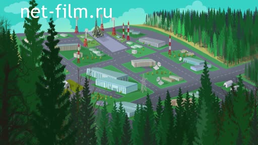 Animation 1 episode. Vostochny Cosmodrome and the city of Tsiolkovsky[Cosmic Jura and Nyura]. (2016)