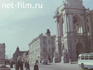 Footage The city of Odessa. (1975 - 1985)