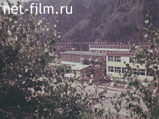 Footage Divnogorsk city. (1975)