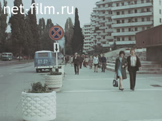 Footage The city of Sochi. (1975)