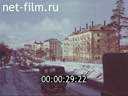Footage The city of Monchegorsk. (1975)