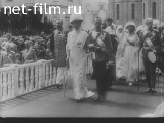 Footage Празднование 300-летия Дома Романовых в Москве. (1913)