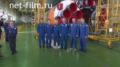 Footage Cosmonautics. Baikonur: relay of starts. (2016)