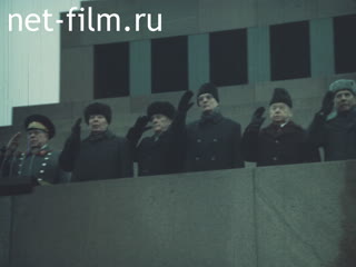 Footage Праздничные демонстрации в Москве. (1976 - 1981)