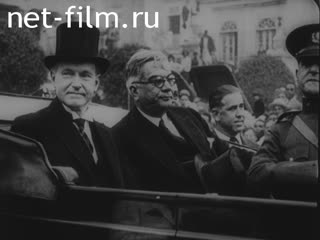 Сюжеты Зарубежная кинохроника. (1923 - 1925)
