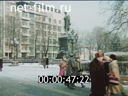 Footage Moscow in winter. (1987)