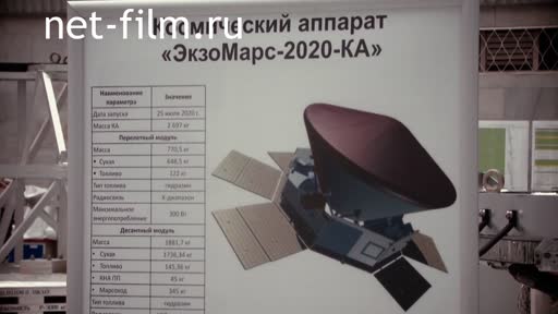 Сюжеты Космонавтика. Миссия "ЭкзоМарс-2020": новая история. (2019)