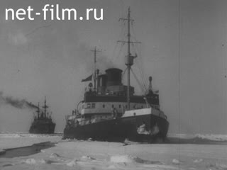 Footage Штурмуя полярные льды. (1932 - 1979)
