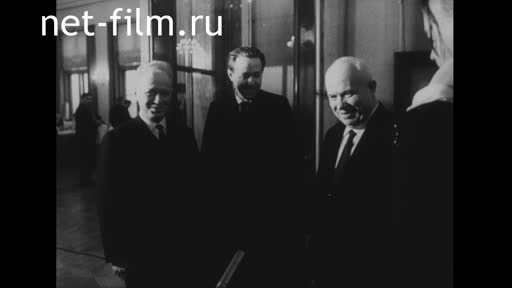 Footage Встреча Н.С. Хрущева с представителями интеллигенции. (1962)