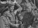 Footage Встреча советских и американских войск на Эльбе. (1945)
