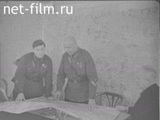 Footage Маршал Советского Союза С.К. Тимошенко. (1939 - 1940)