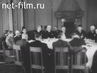 Footage Ялтинская конференция. (1945)