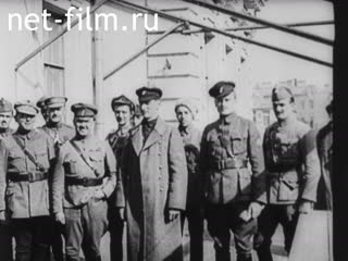 Footage Иностранная военная интервенция в России. (1918)
